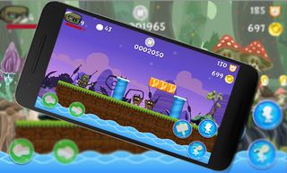 Super Bif Run in jungle advent - Screenshot 1