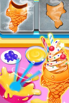 Taiyaki Make Shop - Cooking Ga - Screenshot 3