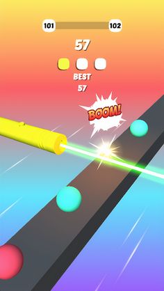 Color Laser : Bubble Shooter & - Screenshot 2