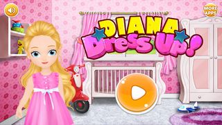 Diana Dress Up Games - Screenshot 1