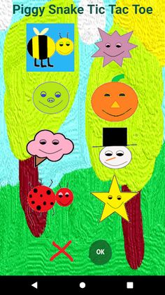 Piggy Snake Tic Tac Toe - Screenshot 2