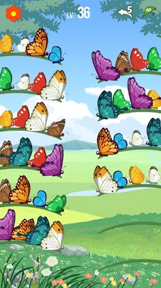 ButterflySortPuzzle - Screenshot 2