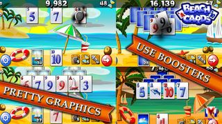 Beach Cards: hard free solitai - Screenshot 2