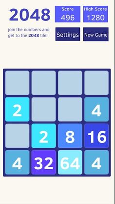 2048 - Screenshot 1
