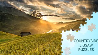 Countryside jigsaw puzzle game - Screenshot 2
