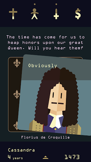 Reigns: Her Majesty - Screenshot 1