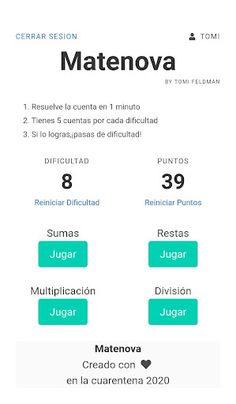 Matenova - Screenshot 1