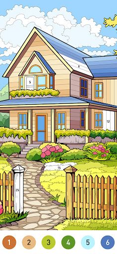 Country Farm Coloring Book - Screenshot 4