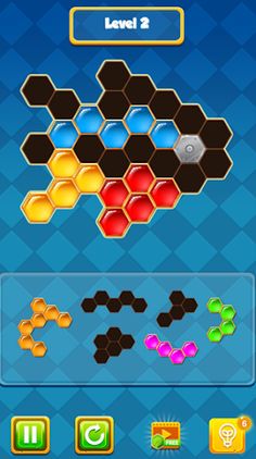 Hexa puzzle - Screenshot 2