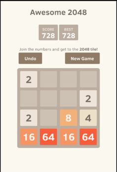 Awesome 2048 - Screenshot 1