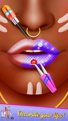 Lip Art: DIY Lipstick MakeUp - Screenshot 4