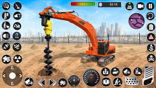 Heavy Drill Excavator Games - Screenshot 1