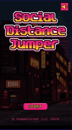 Social Distance Jumper - Screenshot 1