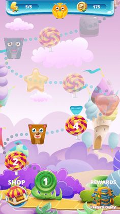 Candy Sweet Game - Shape Down - Screenshot 4