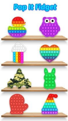 Pop It Fidget 3D - Screenshot 1