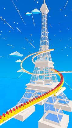 Roller Coaster Run 3D - Screenshot 2