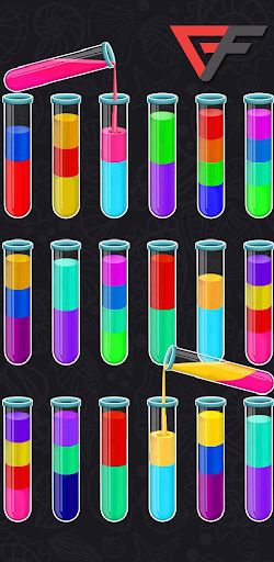 Water Color Sort – Puzzle Game - Screenshot 2