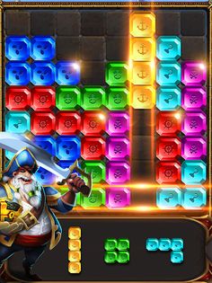 Block Puzzle Pirate Jewels - Screenshot 1