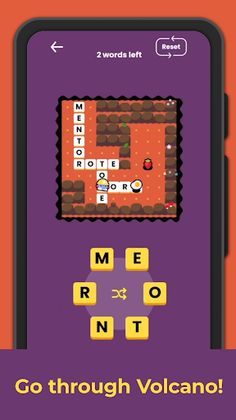 Molecano Word Puzzle - Screenshot 1