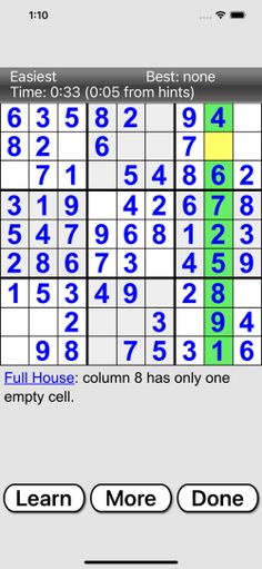 :) Sudoku + - Screenshot 3