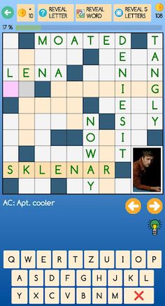 Themed crossword puzzles - Screenshot 2