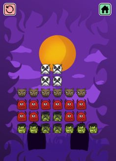 Halloween Monster Puzzle - Screenshot 2