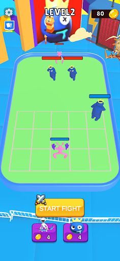 merge rainbow Monster friends - Screenshot 2