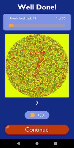 Color Blindness Test App - Screenshot 2