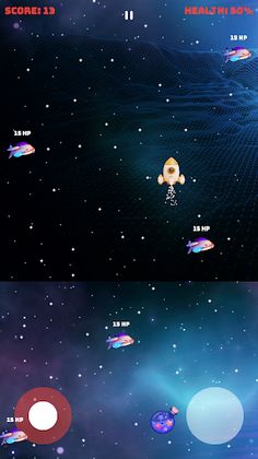 Space Shoot Defends - Screenshot 2