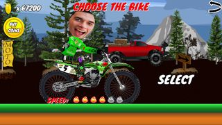 Motorcycle Face Race - Screenshot 3