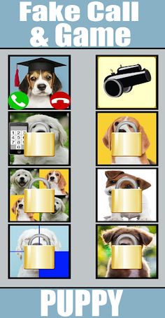 Fake Call Puppy Game - Screenshot 2