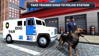 Police Dogs Van Driver Games - Screenshot 1