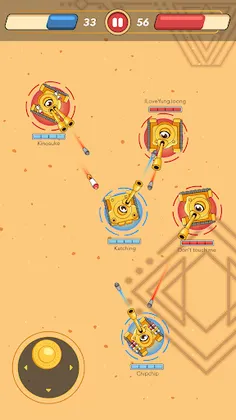 Tank War io - Screenshot 1