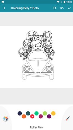 Coloring Bely Y Beto - Screenshot 3