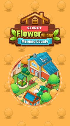 Flower Village Merging County - Screenshot 1
