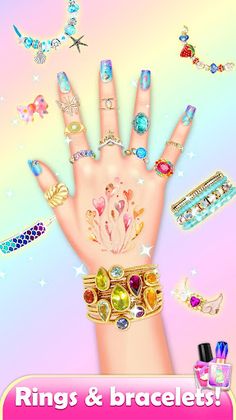 Nail Artist Salon Makeup Games - Screenshot 4