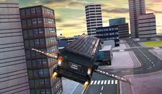 Futuristic Limo Flying Car - Screenshot 2