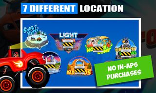 Blaze Power Tires Race Game - Screenshot 2