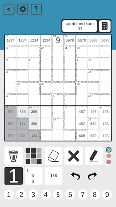 Killer Sudoku - Screenshot 3