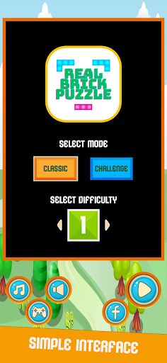 Real Brick Puzzle - Screenshot 1