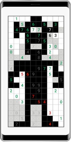 JDraw Japanese Mosaic - Screenshot 1
