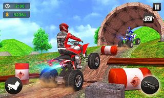 Quad Bike Offroad Drive Stunts - Screenshot 2