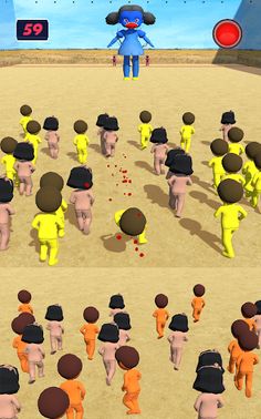 Poppy Run & Stop Time Survival - Screenshot 1