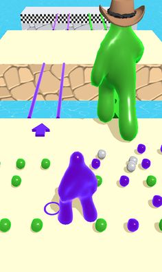 Blob Race - Screenshot 1