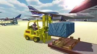 Airport Forklift Driving Heavy - Screenshot 1