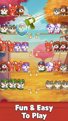 Cat Sort Puzzle: Cute Pet Game - Screenshot 4