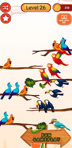 Bird Sort – Color Puzzle Game - Screenshot 3