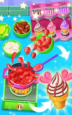 Ice Cream Make Shop - Cooking - Screenshot 1