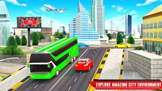 City Coach Bus Driving Sim 3D - Screenshot 2