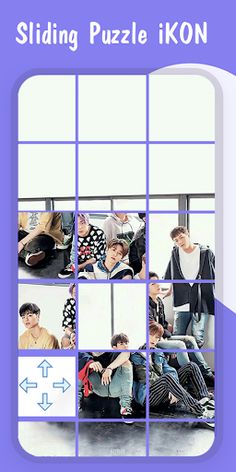Sliding Puzzle iKON Challenge - Screenshot 3